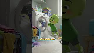 Brokoli Burak Çamaşır Yıkıyor