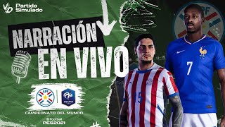 ✅ FRANCIA VS PARAGUAY PARTIDO SIMULADO PES 2026 | REACCIÓN EN VIVO