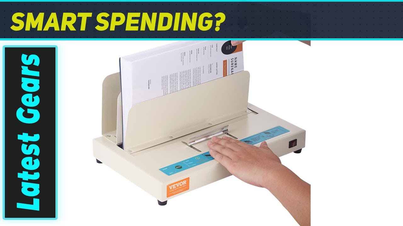 Термопереплетная машина VEVOR: Лучший переплетчик документов на 500 листов