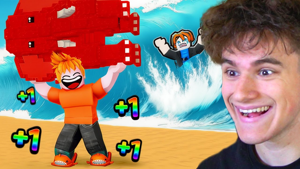 SALVA I BRAINROT dallo TSUNAMI per diventare RICCO su Roblox 