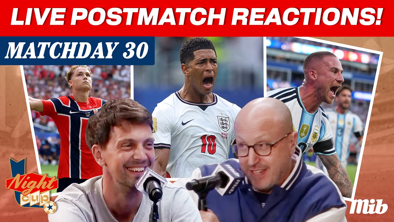 Norway vs. England | Argentina vs. Switzerland | LIVE! Post-Match Reactions | Night Cup