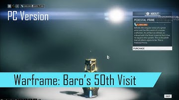 Warframe (PC version) Baro Ki