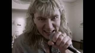 Def Leppard - Pour Some Sugar On Me (UK Official Video) (FHD AI Remaster) - 1987