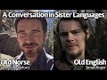 Une conversation en vieil anglais et en vieux norrois