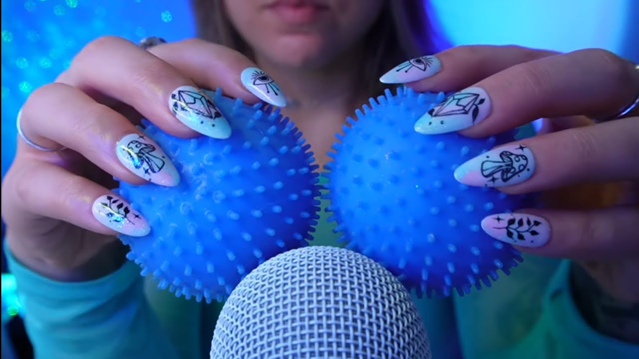 Tapping, Scratching & Blue Balls ASMR 🩵
