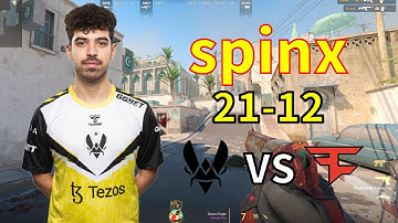 CS2 Spinx Vitality VS FaZe POV Dust2 (21-12) | 24/06/15 #cs2 #demo