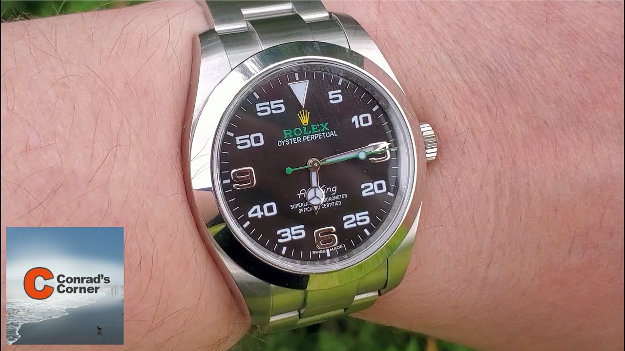 Rolex Air-King 40mm - YouTube