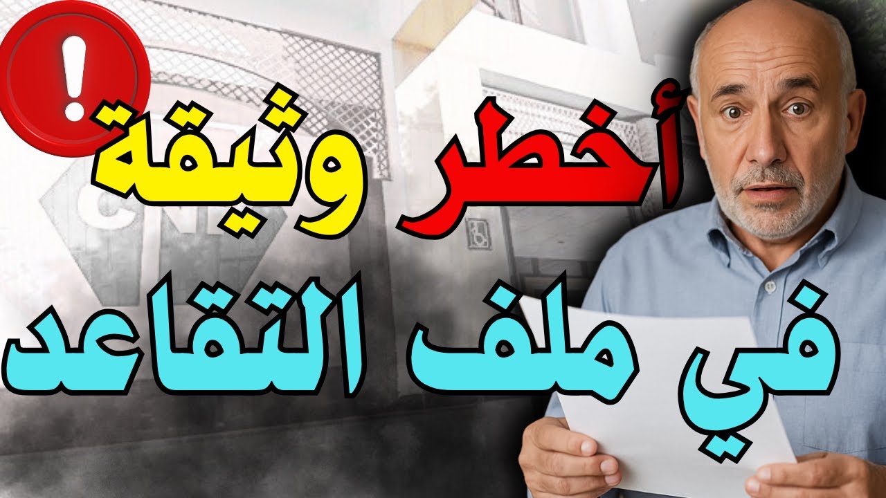 وثيقة التقاعد التي ستتعبك وقد تصدمك