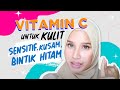 Before VS After DR Dermis Vitamin C - No More Parut & Kulit Kusam!