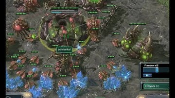 SC2 1v1 Schmunkel (Z) v Leflion (P) Lost Temple Pt 1.avi