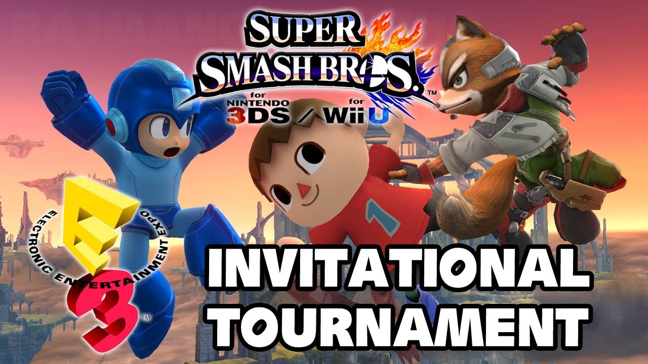 Who's competing in Nintendo's E3 Super Smash Bros. Invitational