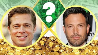 WHO’S RICHER? - Brad Pitt or Ben Affleck? - Net Worth Revealed! (2017)