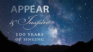 Westminster Choir 2020 Tour: Appear and Inspire: 100 Years of Singing