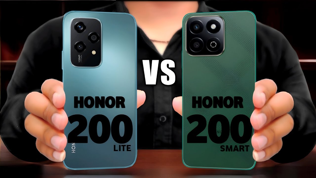 Honor 200 Lite Vs Honor 200 Smart || Full Comparison ⚡ - YouTube