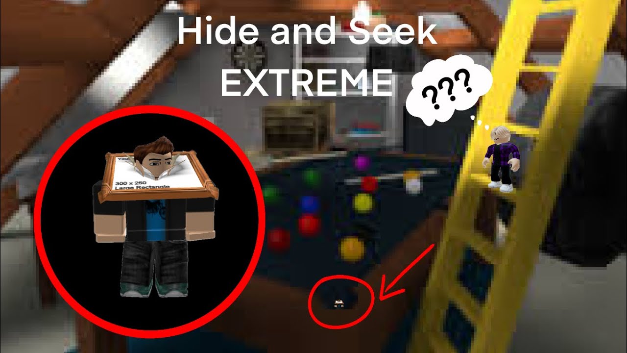 Playing Hide and Seek Extreme but hiding in plain sight! - YouTube