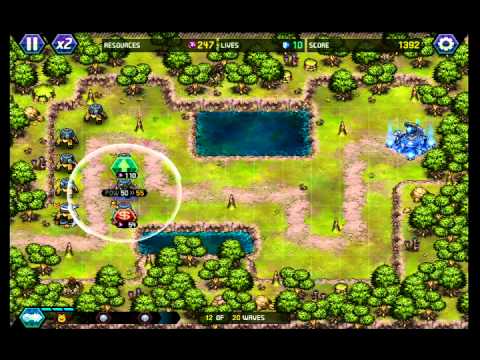 Tower Defense : Lost Earth Stage A1 clear video