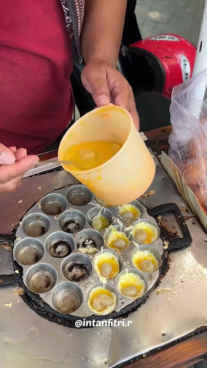 Murahhh banget pentol telur cuma 250 perak aja 😭‼️