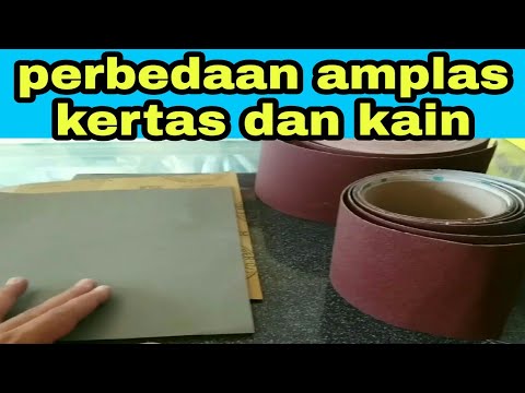 Video: Apa perbedaan antara amplas dan kertas basah dan kering?
