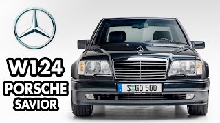 w124 mercedes e500 - the benz that saved porsche from going broke! detailing