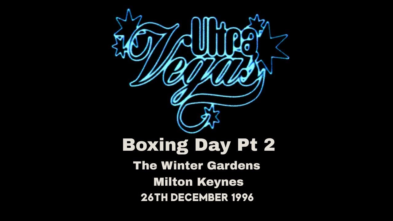 UltraVegas Boxing Day 26th December 1996 PT2 Danny Rampling, Tony De Vit, Tall Paul, Scott Bond,