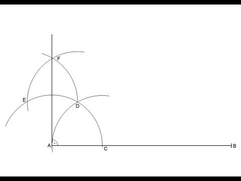 Vídeo: Com es construeix una perpendicular?