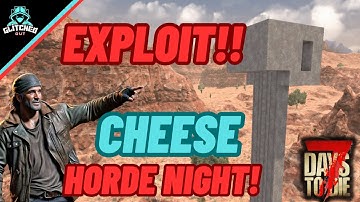 7 days to die 1.1 The Most OP LADDER EXPLOIT