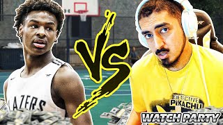 REACTING TO BRONNY JAMES vs TYCENO $2,000 WAGER on NBA 2K20