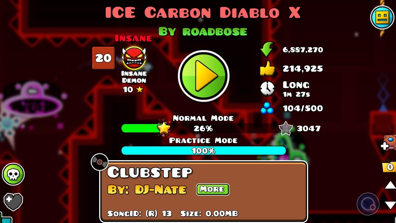 "ICE Carbon Diablo X" 26% [primer video en PC]