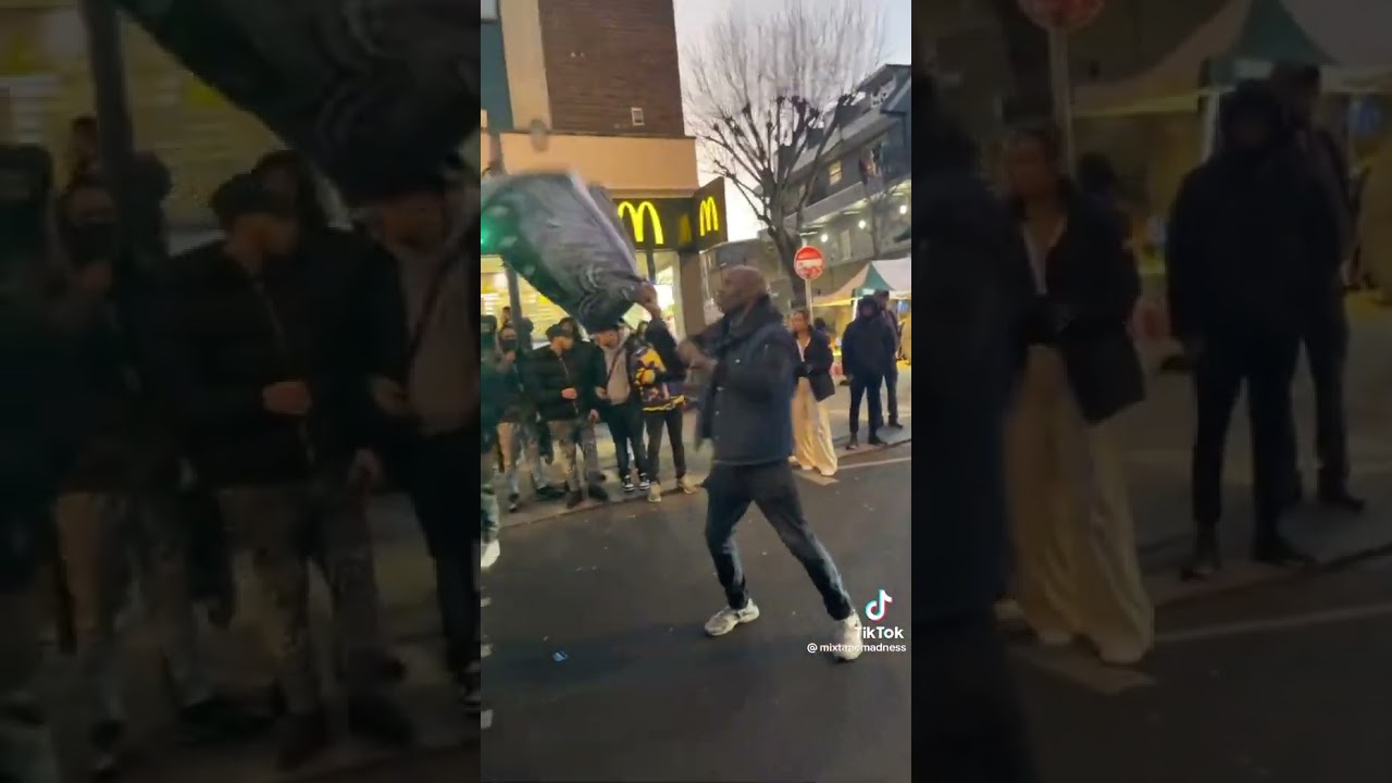 Giggs X Kwengface music video shoot in Peckham main road👀🎥🔥 