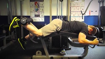 Single-Leg Lying Hamstring Curls
