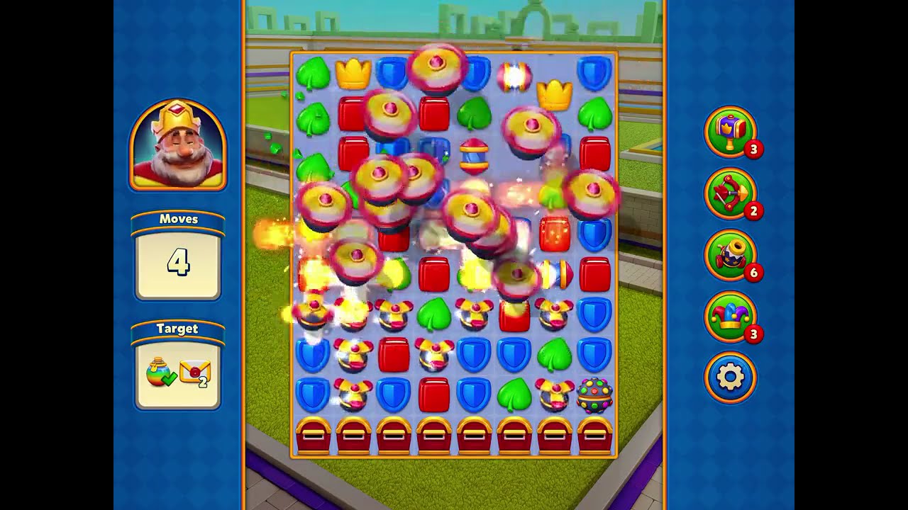 Royal match | levels 40 - 56 | 1 king nightmare (with too many hard levels)