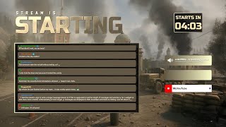 Call of Duty Warzone - Cinematic Overlay Collection [Twitch/Youtube/Kick/Co][OBS/STREAMLABS/XSPLIT]