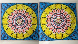 Relaxing Mandala Colouring | Stress Relief & Mindful Art