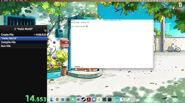 Hello World Speedrun in C