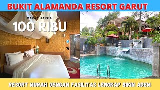 RESORT MURAH DI GARUT DENGAN FASILITAS KOMPLIT SUASANA NYAMAN BIKIN MAGER || BUKIT ALAMANDA RESORT||