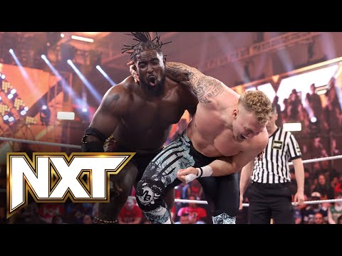 Oba Femi vs. Myles Borne - NXT Men’s Breakout Tournament: NXT highlights, Dec. 12, 2023