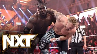 Oba Femi vs. Myles Borne - NXT Men’s Breakout Tournament: NXT highlights, Dec. 12, 2023