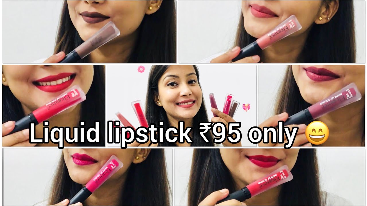 blue heaven elegance liquid lipstick