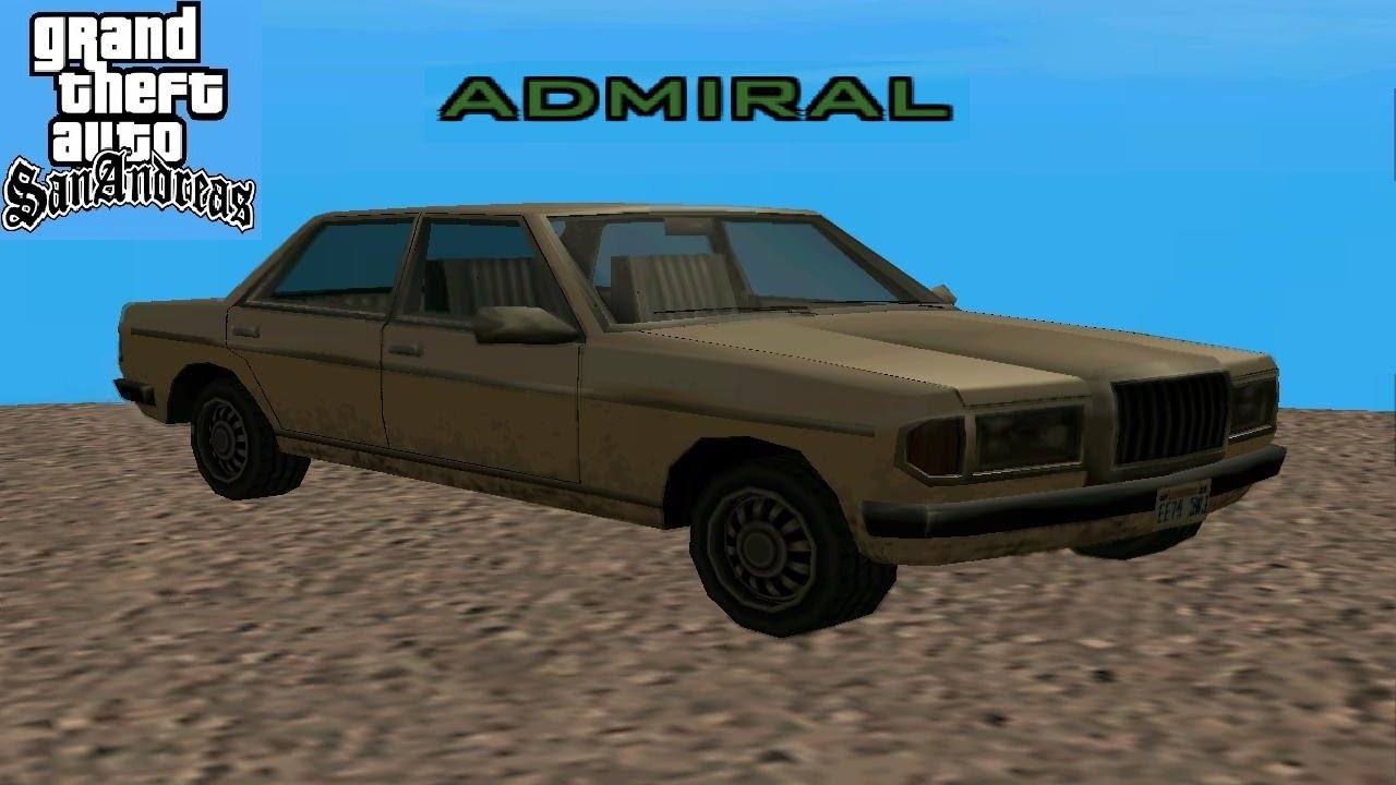Admiral Car Showcase GTA San Andreas YouTube