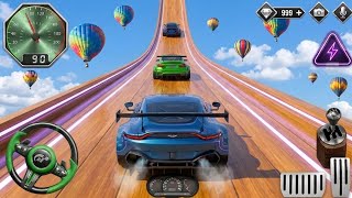 Ramp Car Racing 3D 🚗 Impossible Mega Ramps & Crazy Stunts! - Android Gameplay screenshot 1