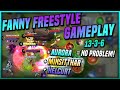 Do you miss me? FREESTYLE GAMEPLAY! FANNY SKYLARK | TOP GLOBAL FANNY -Yasue 덴버