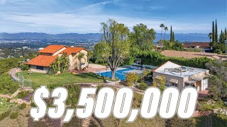 Tour this Premier View Property on a Large Lot in the Encino Hills