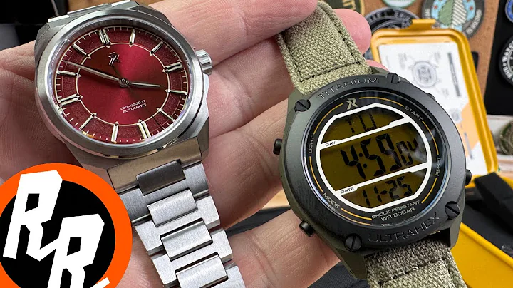 Unboxing RZE Resolute 36mm & UTD-8000-CKP Titanium Greatness 