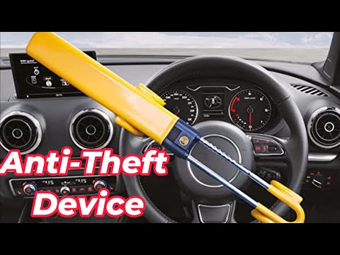 Twin Bar Steering Wheel Lock Stop Thieves Stealing Your Car