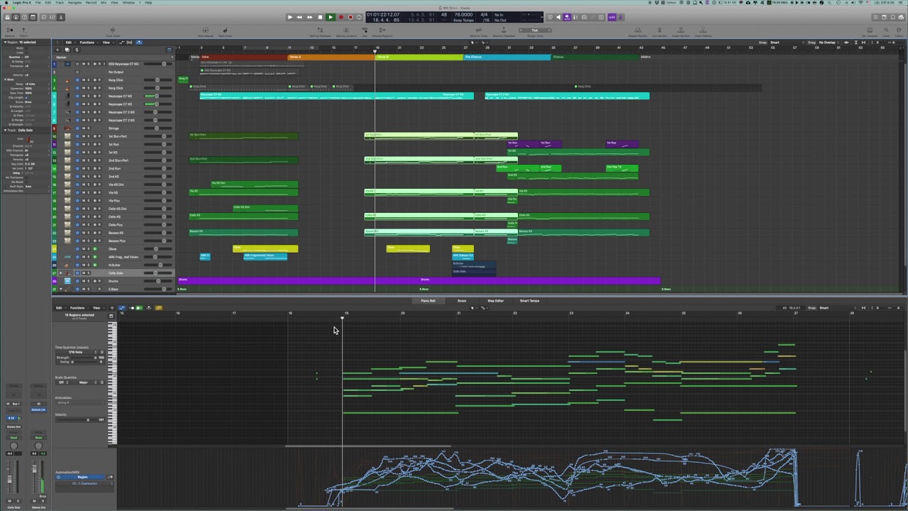 How to sequence string orchestra - YouTube