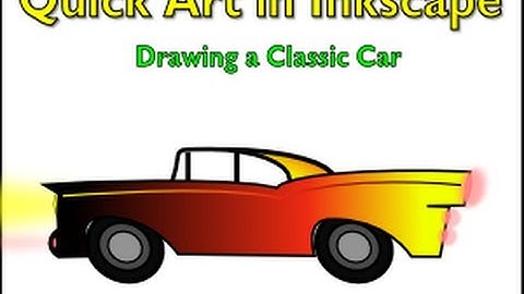 Drawing a Classic Car in Inkscape