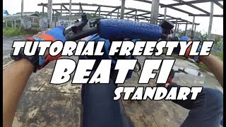 Wheelie Motor Matic Standart | Testride Beat Fi | FreestyleVlog Indonesia