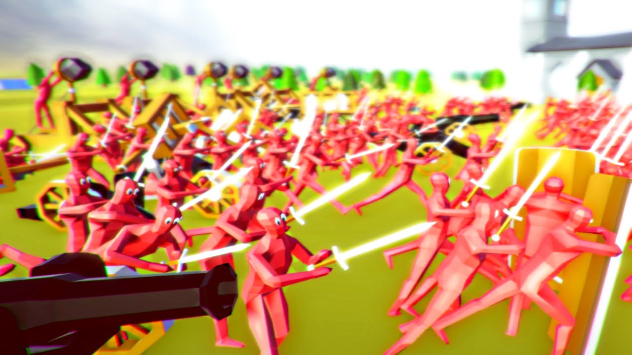 Totally Accurate Battle Simulator - 500 PEASANT WAR & MASSIVE BATTLES | TABS Early Access Gameplay