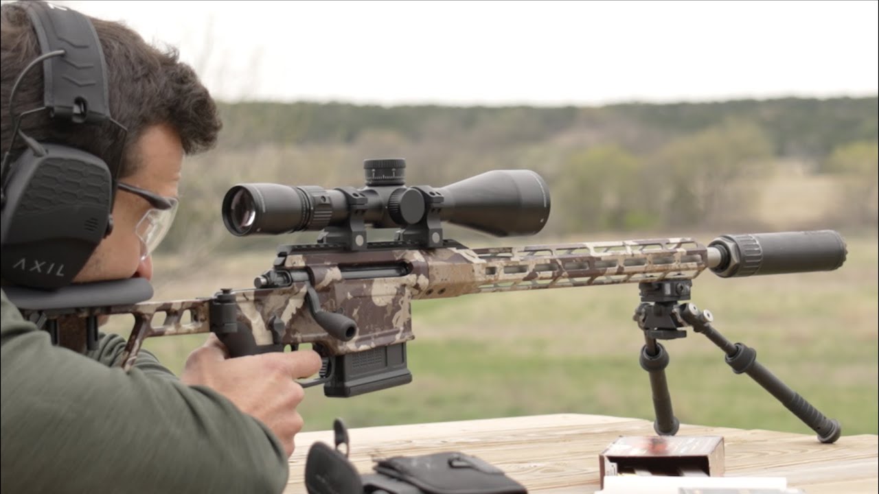 Lightweight ￼ “Concealable” Sniper Rifle ￼