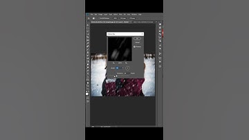 Add Snow Effect in Photoshop #shorts #youtubeshorts